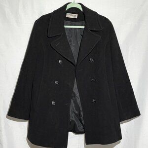 Vintage Forecaster of Boston Black Peacoat Small/Medium
